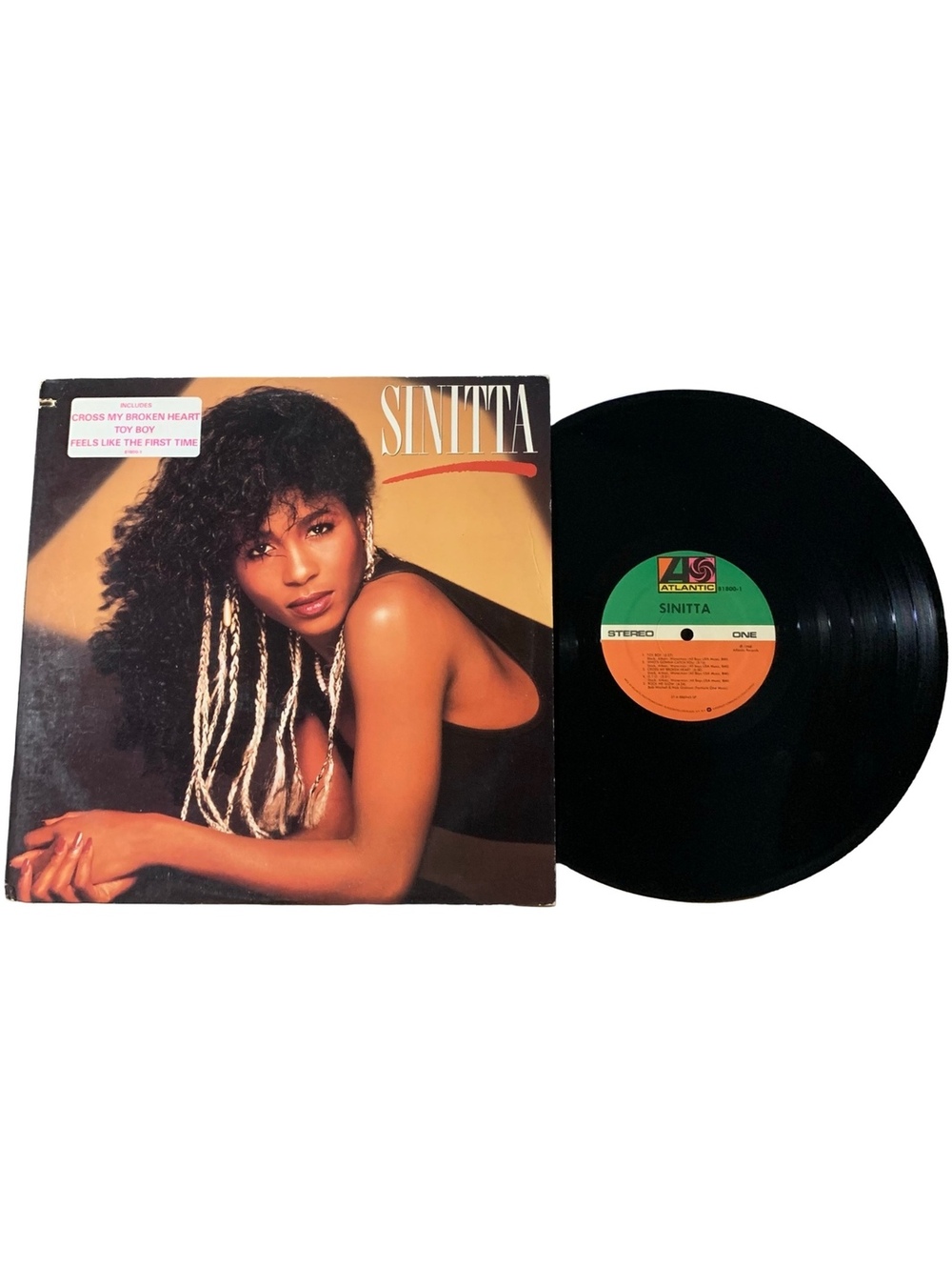 Sinitta Self-Titled Vinyl LP Record 1987 Pop Dance Album Atlantic